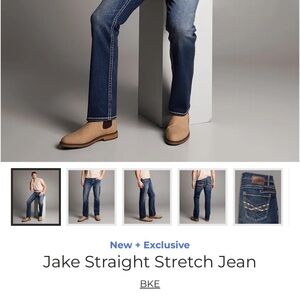 Lot of 3 BKE Jake Straight Jeans